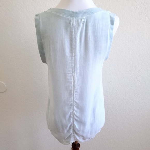 Cloth & Stone Light Blue Thin Sleeveless Top Small - Picture 3 of 4